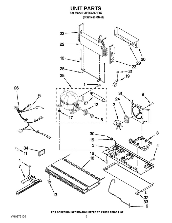 Diagram for AFD2535FES7