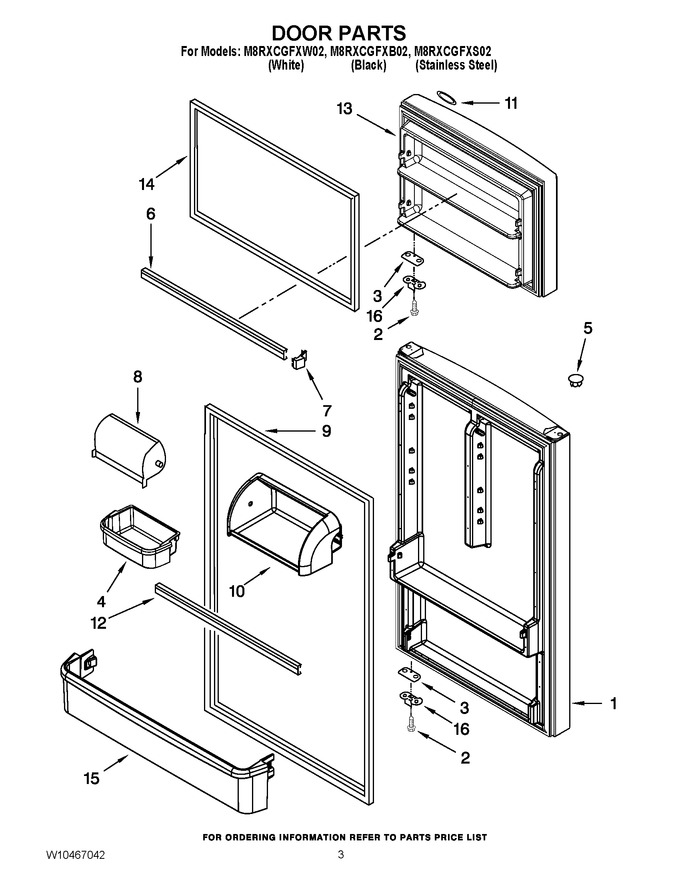 Diagram for M8RXCGFXS02