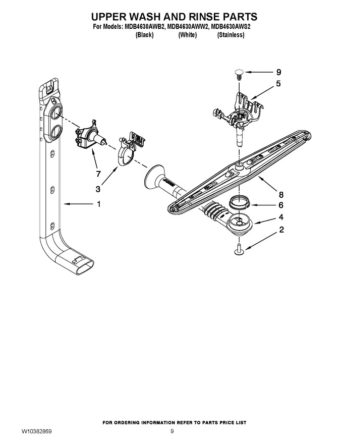 Diagram for MDB4630AWW2
