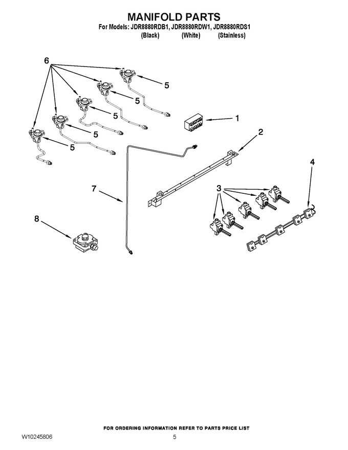 Diagram for JDR8880RDW1