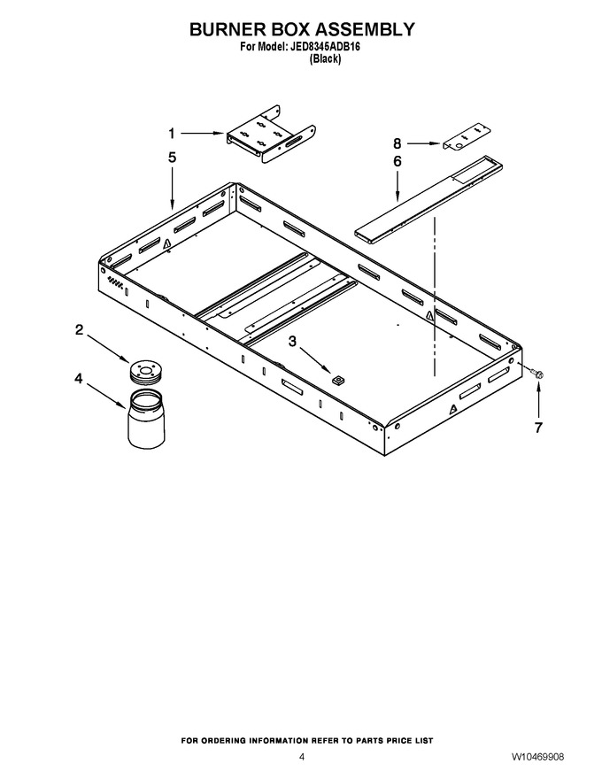 Diagram for JED8345ADB16