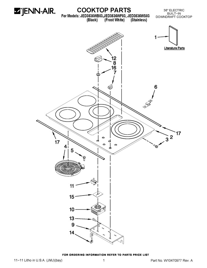 Diagram for JED3536WB03
