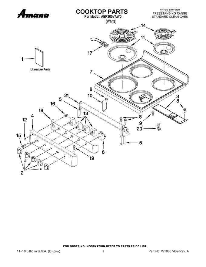 Diagram for AEP200VAW0