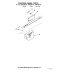 Diagram for 02 - Control Panel Parts
