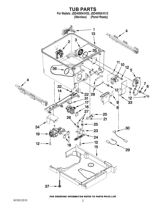 Diagram for JDD4000AWS3
