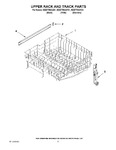 Diagram for 09 - Upper Rack And Track Parts