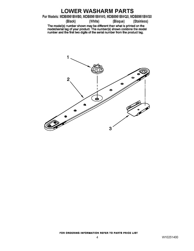 Diagram for MDB8951BWS0
