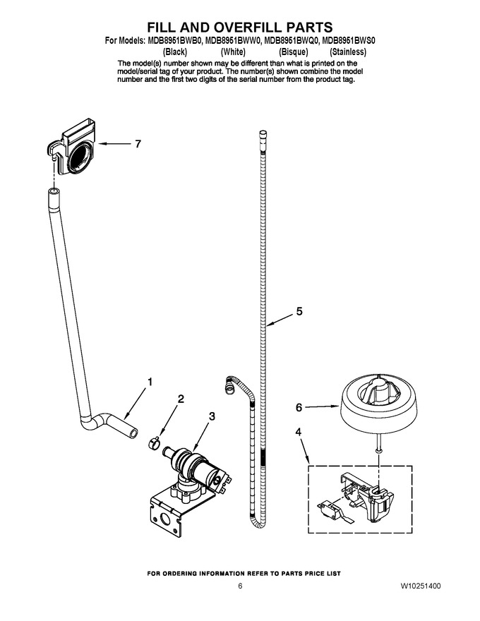 Diagram for MDB8951BWS0