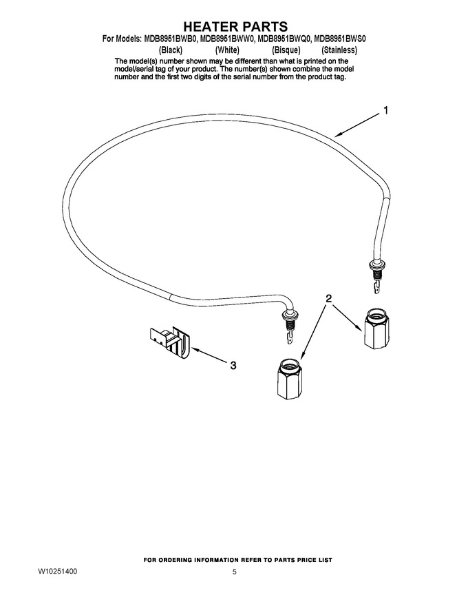 Diagram for MDB8951BWS0