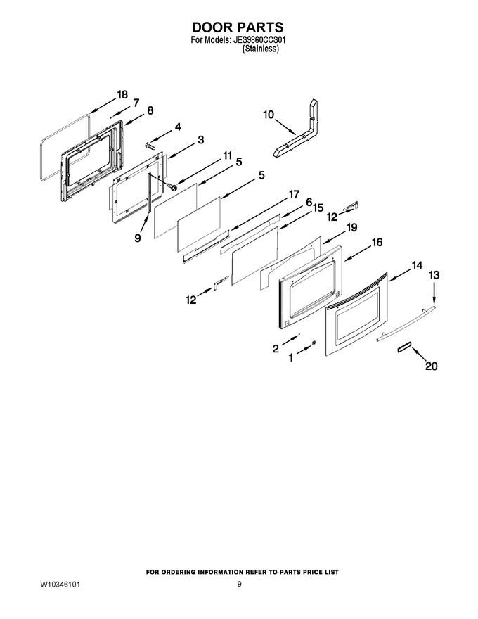 Diagram for JES9860CCS01