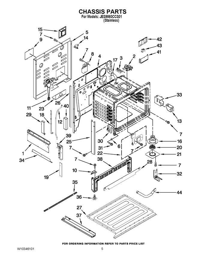 Diagram for JES9860CCS01