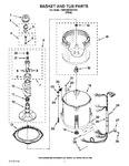 Diagram for 03 - Basket And Tub Parts