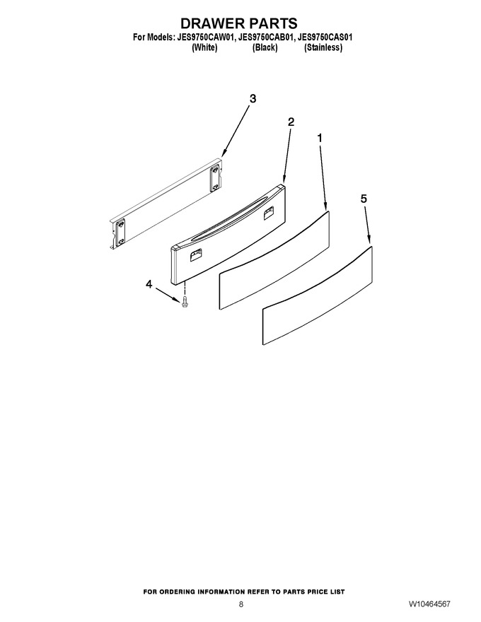Diagram for JES9750CAB01