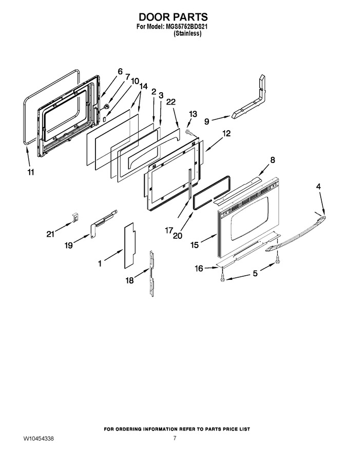 Diagram for MGS5752BDS21
