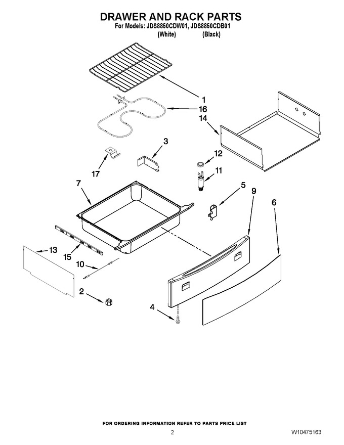 Diagram for JDS8850CDW01