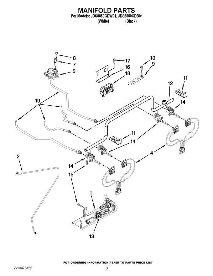 Diagram for JDS8850CDW01
