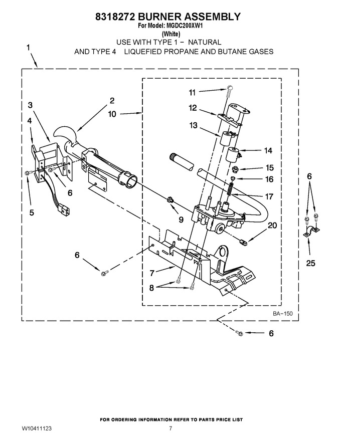 Diagram for MGDC200XW1