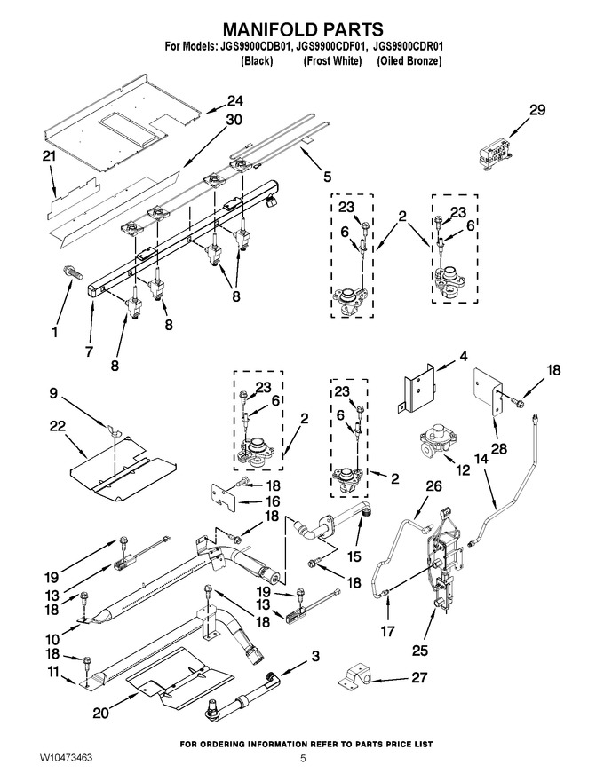 Diagram for JGS9900CDF01