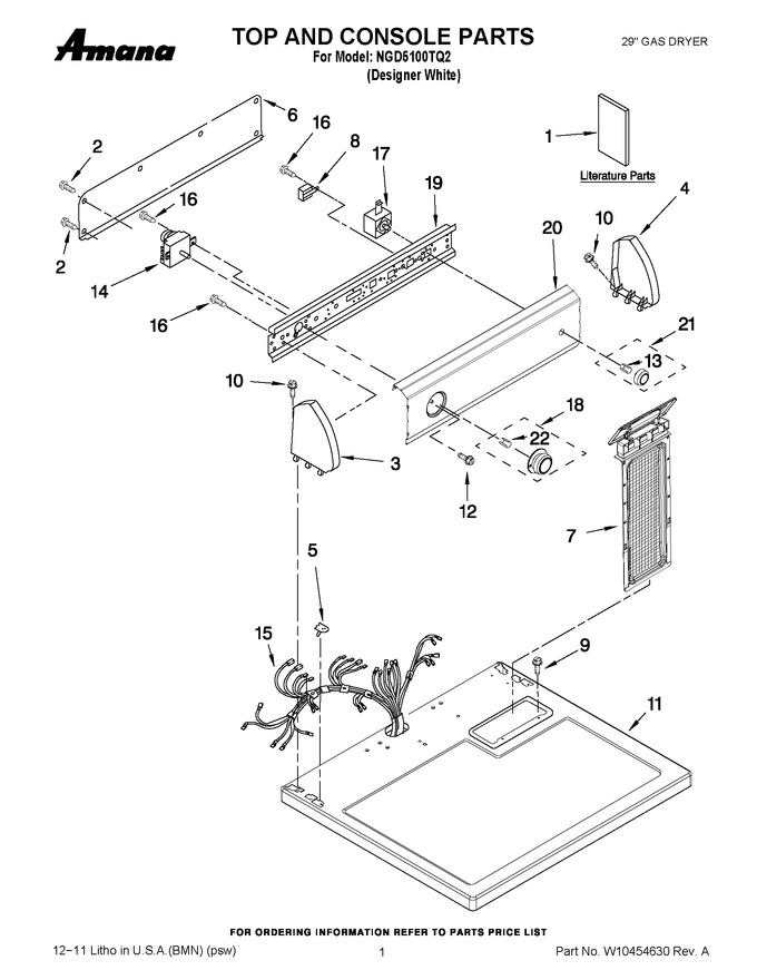 Diagram for NGD5100TQ2