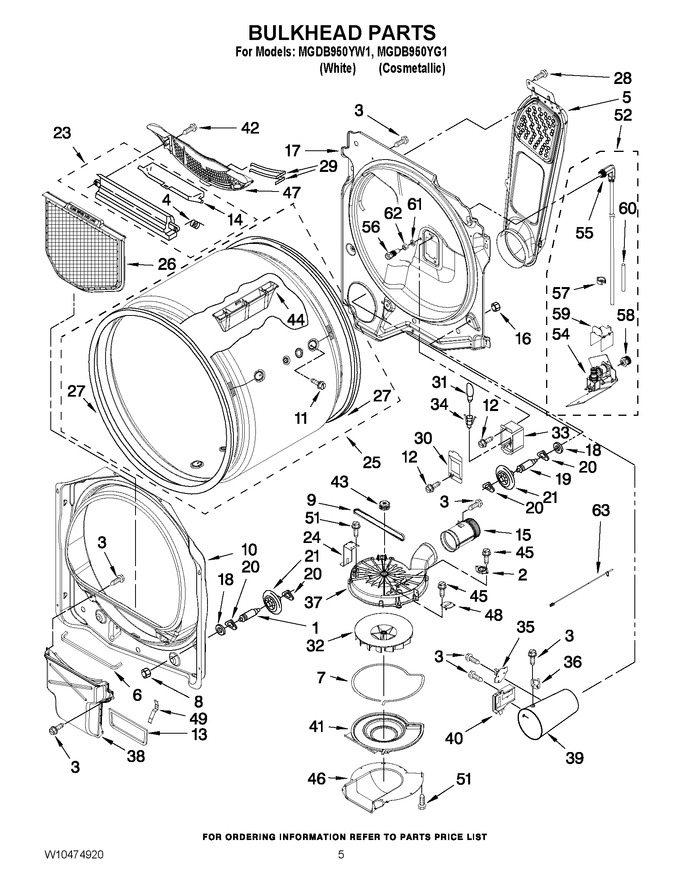 Diagram for MGDB950YW1