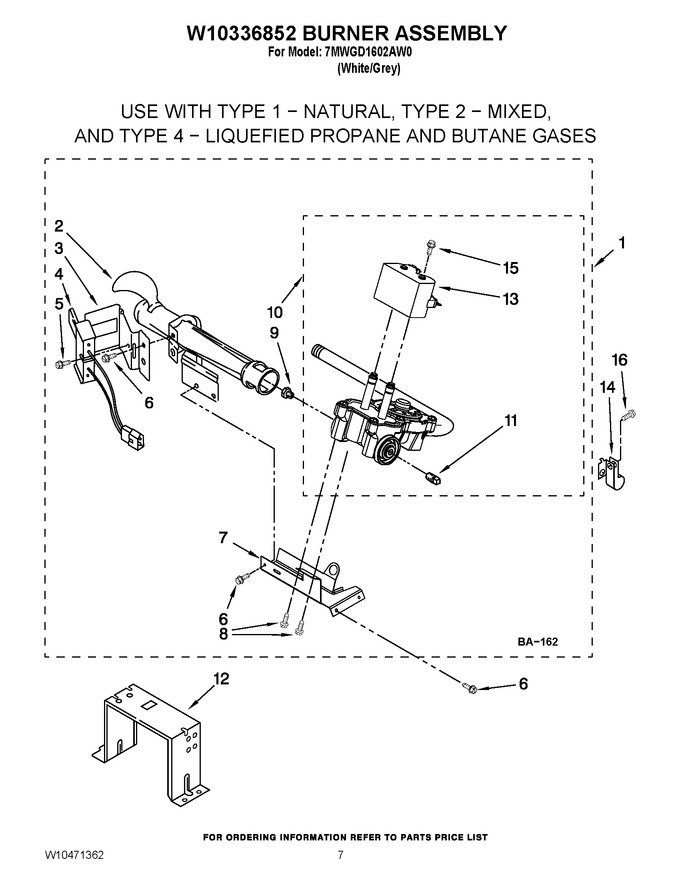 Diagram for 7MWGD1602AW0