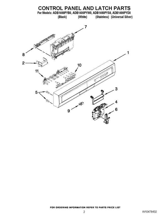 Diagram for ADB1400PYD0