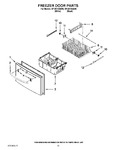 Diagram for 10 - Freezer Door Parts