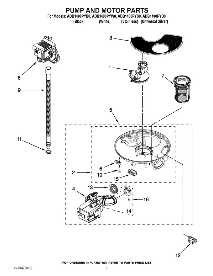 Diagram for ADB1400PYD0