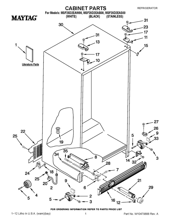 Diagram for MSF25D2EAB00