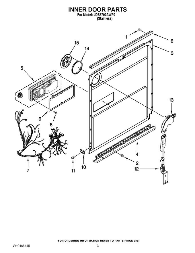 Diagram for JDB8700AWP0