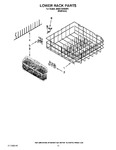 Diagram for 10 - Lower Rack Parts