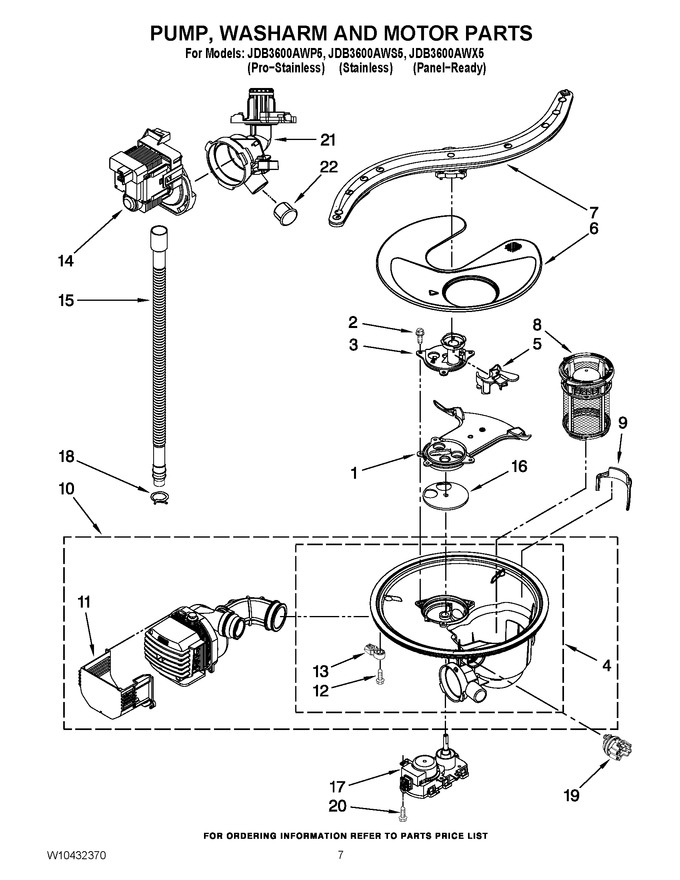Diagram for JDB3600AWS5