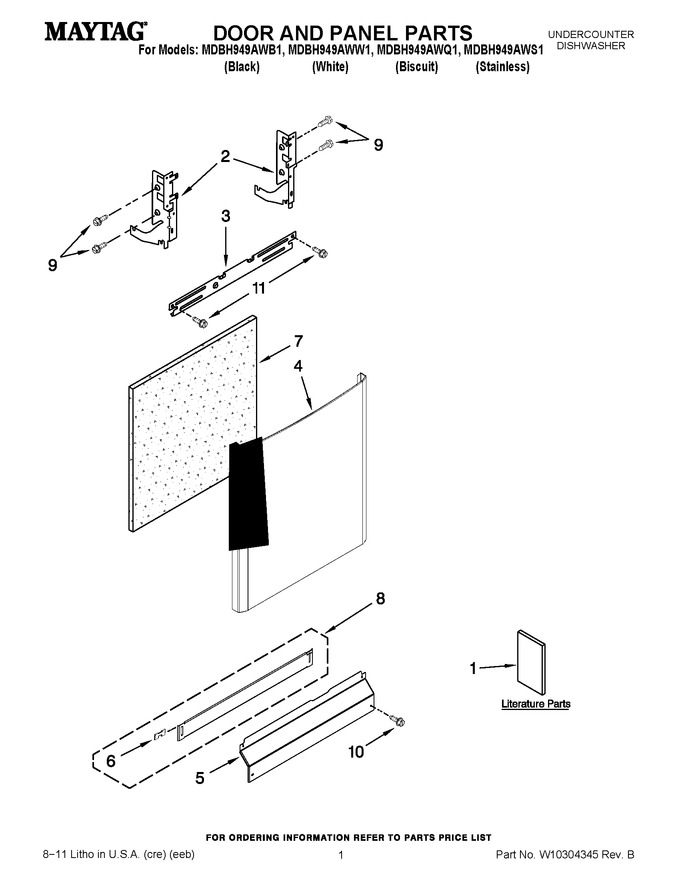 Diagram for MDBH949AWS1