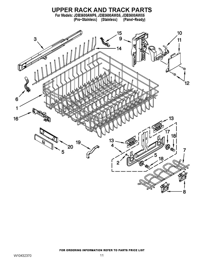 Diagram for JDB3600AWP5
