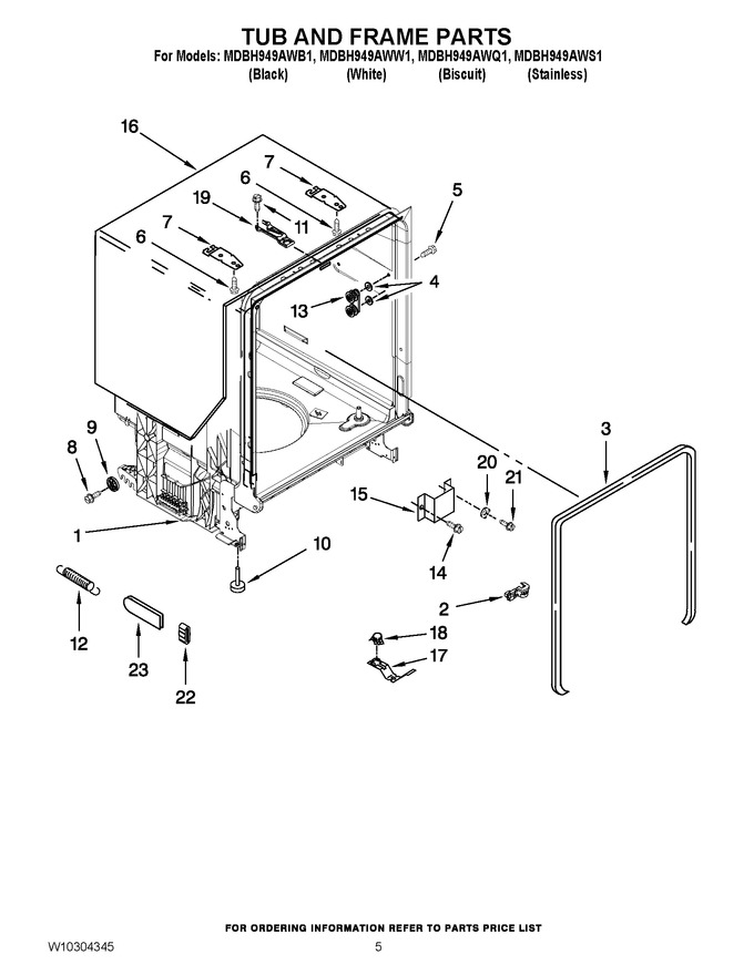 Diagram for MDBH949AWQ1