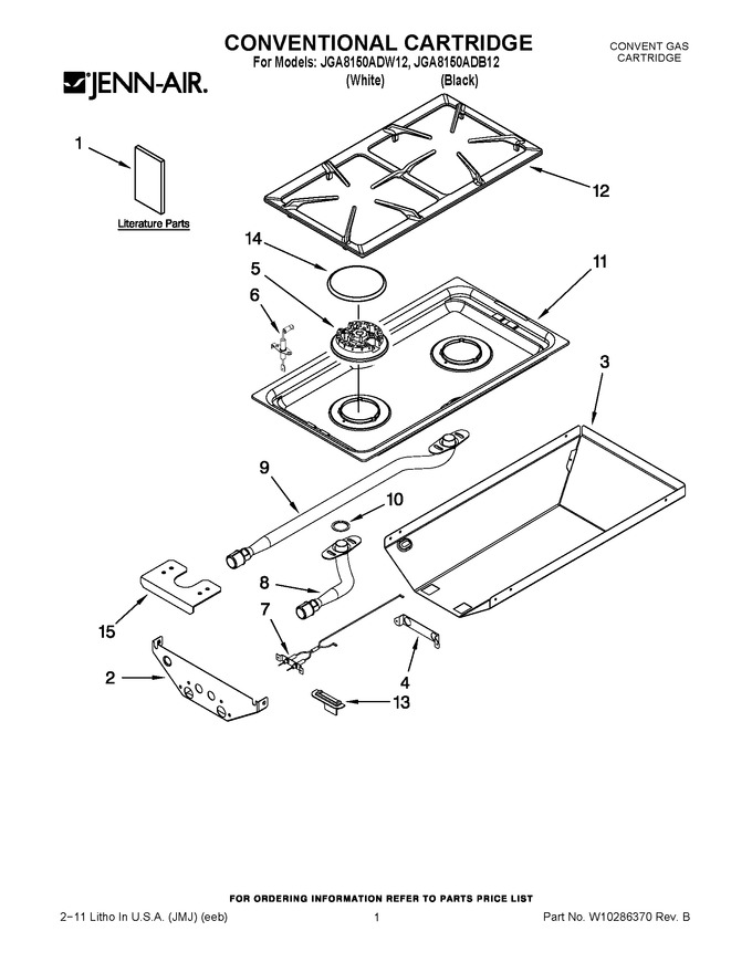 Diagram for JGA8150ADW12