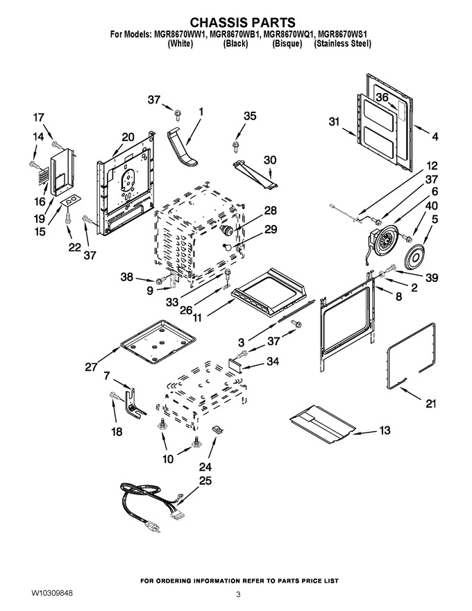 Diagram for MGR8670WQ1