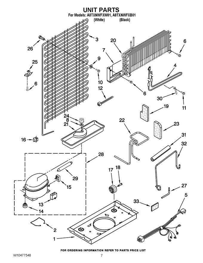 Diagram for A8TXNWFXW01