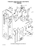 Diagram for 08 - Freezer Liner And Air Flow Parts