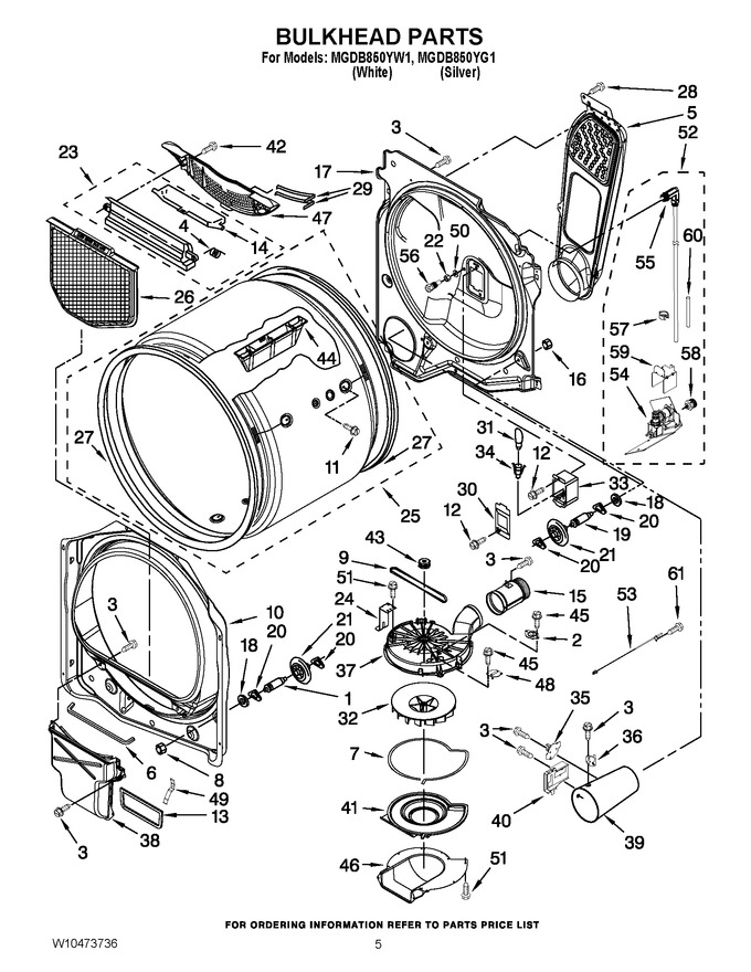Diagram for MGDB850YG1
