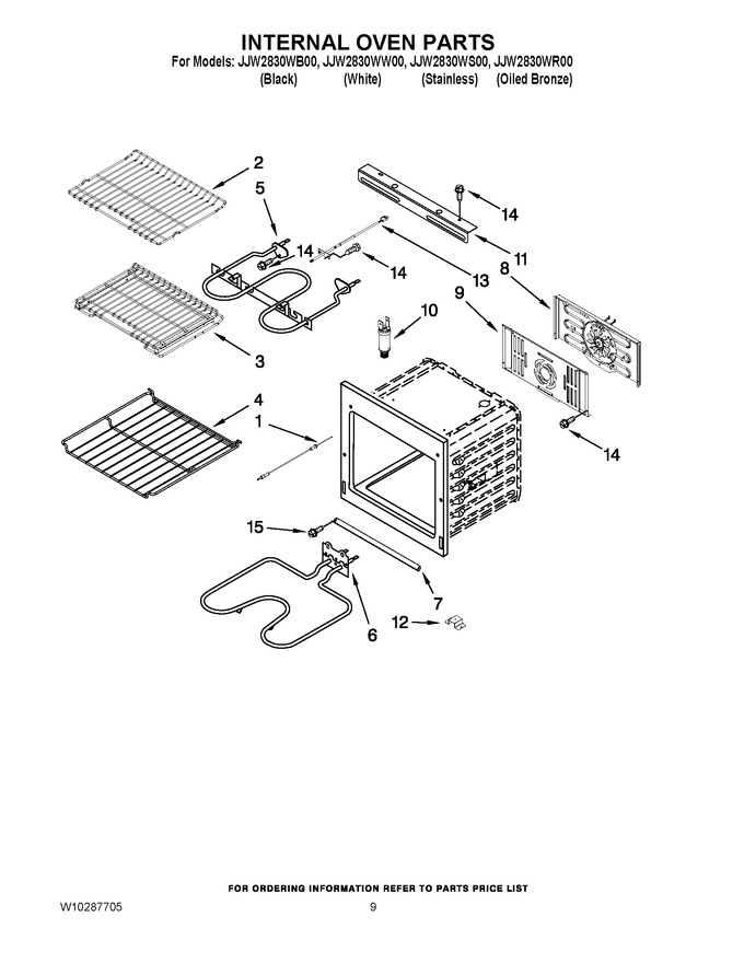 Diagram for JJW2830WR00