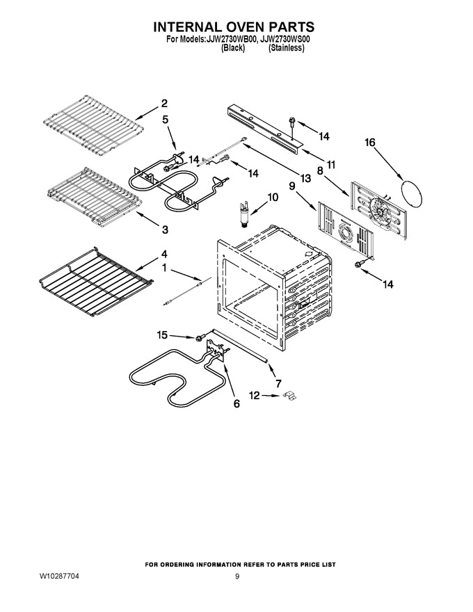 Diagram for JJW2730WB00