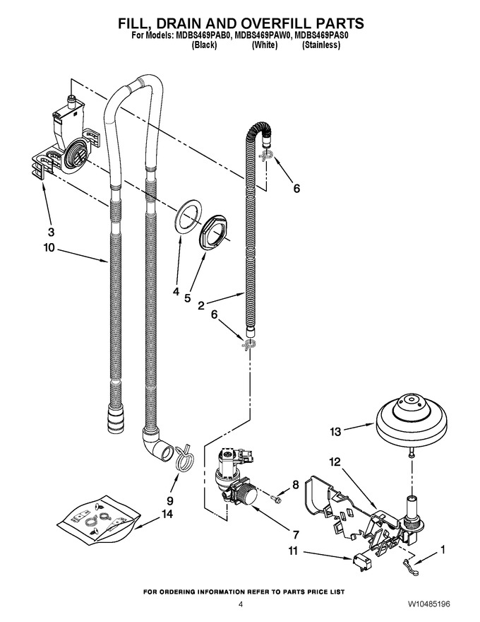 Diagram for MDBS469PAW0