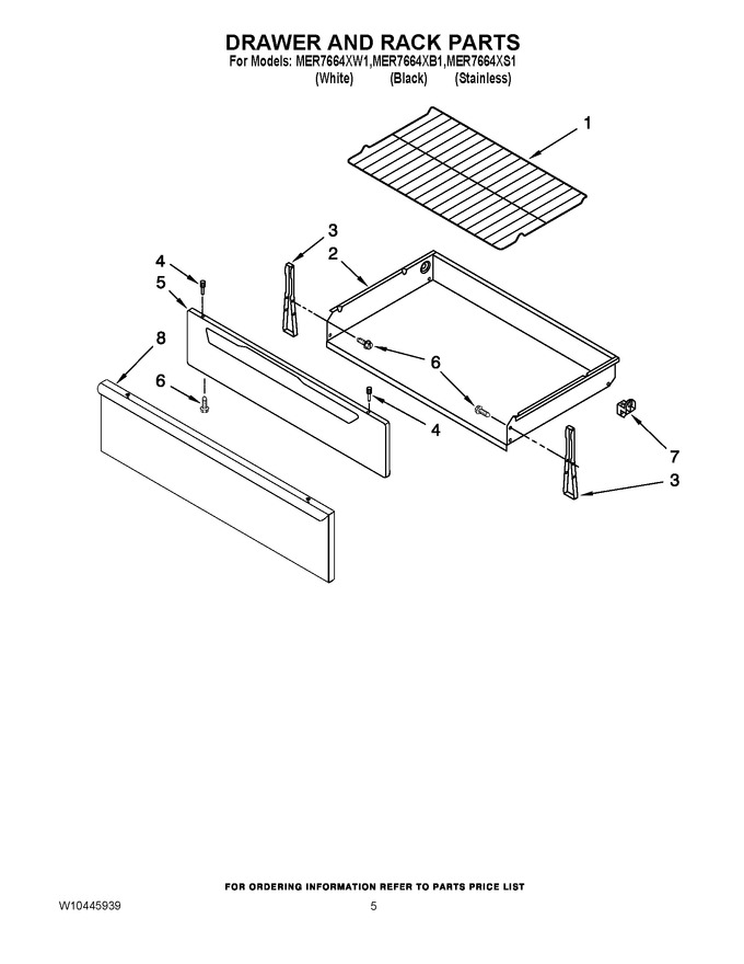 Diagram for MER7664XW1