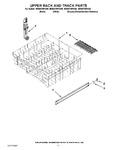 Diagram for 09 - Upper Rack And Track Parts