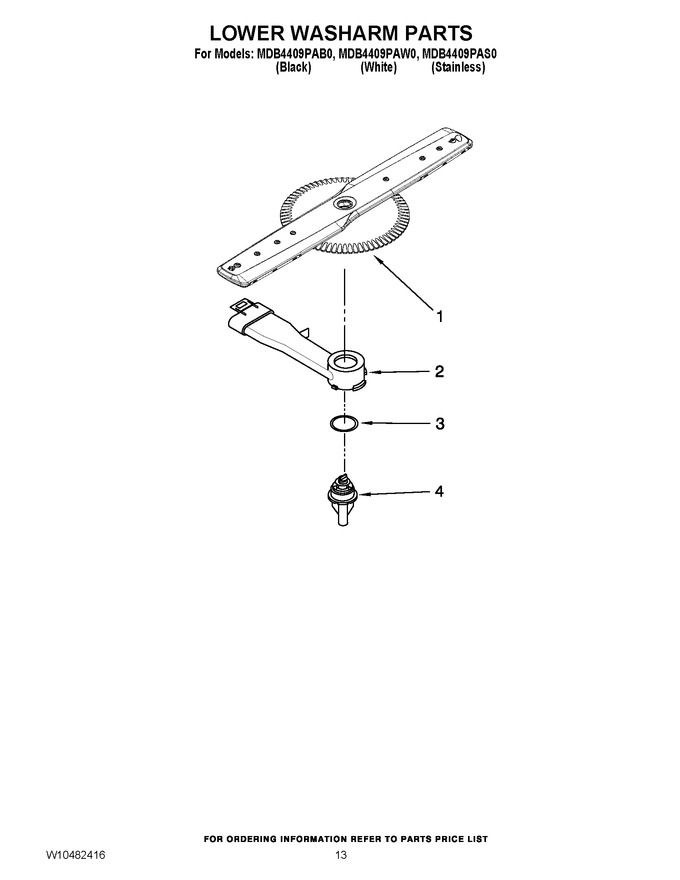 Diagram for MDB4409PAW0