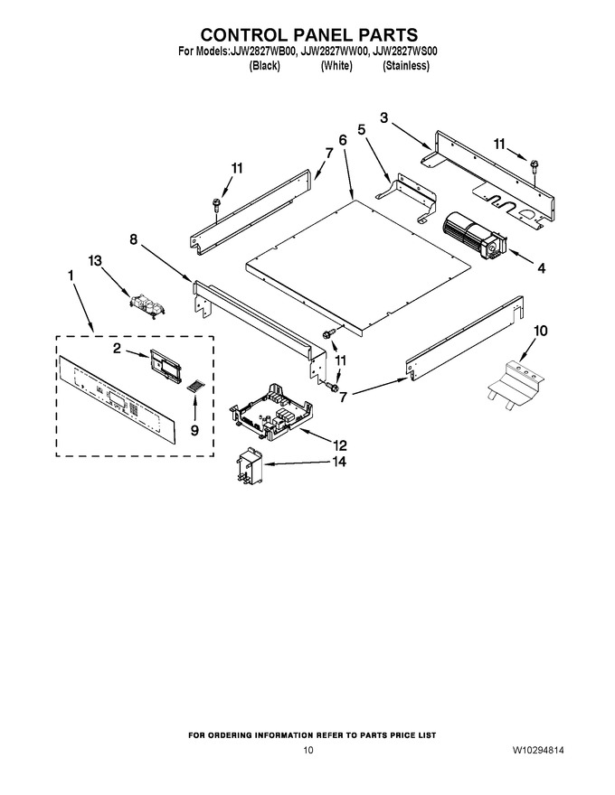Diagram for JJW2827WB00