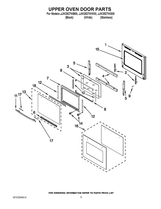 Diagram for JJW2827WS00