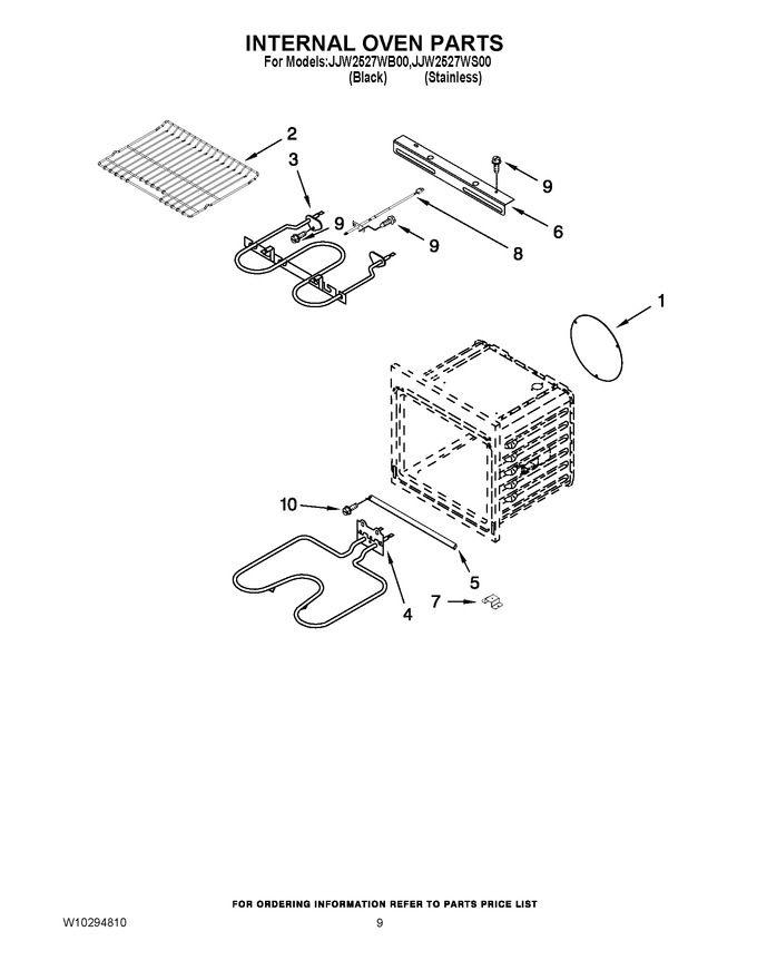 Diagram for JJW2527WB00