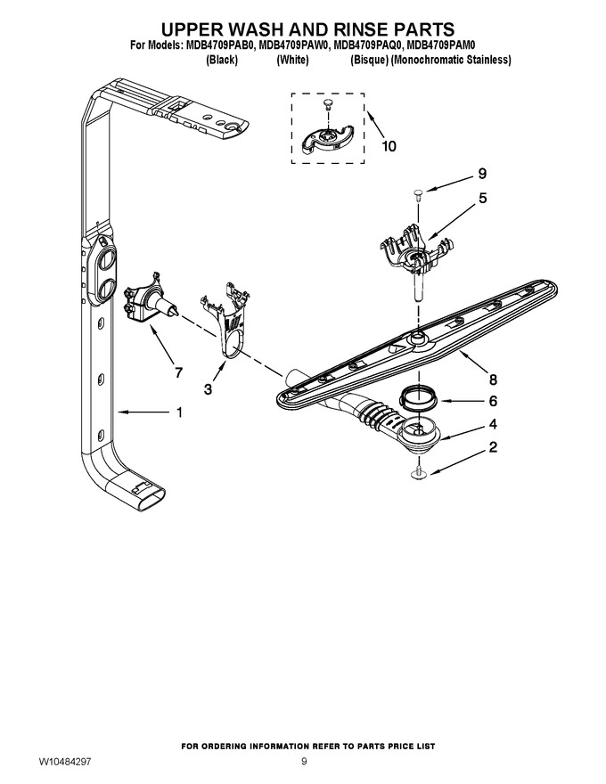 Diagram for MDB4709PAQ0